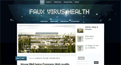 Desktop Screenshot of fauxvirus.com